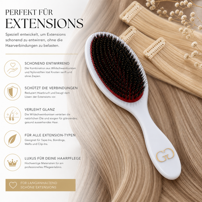 Golden Glow Extensions Bürste